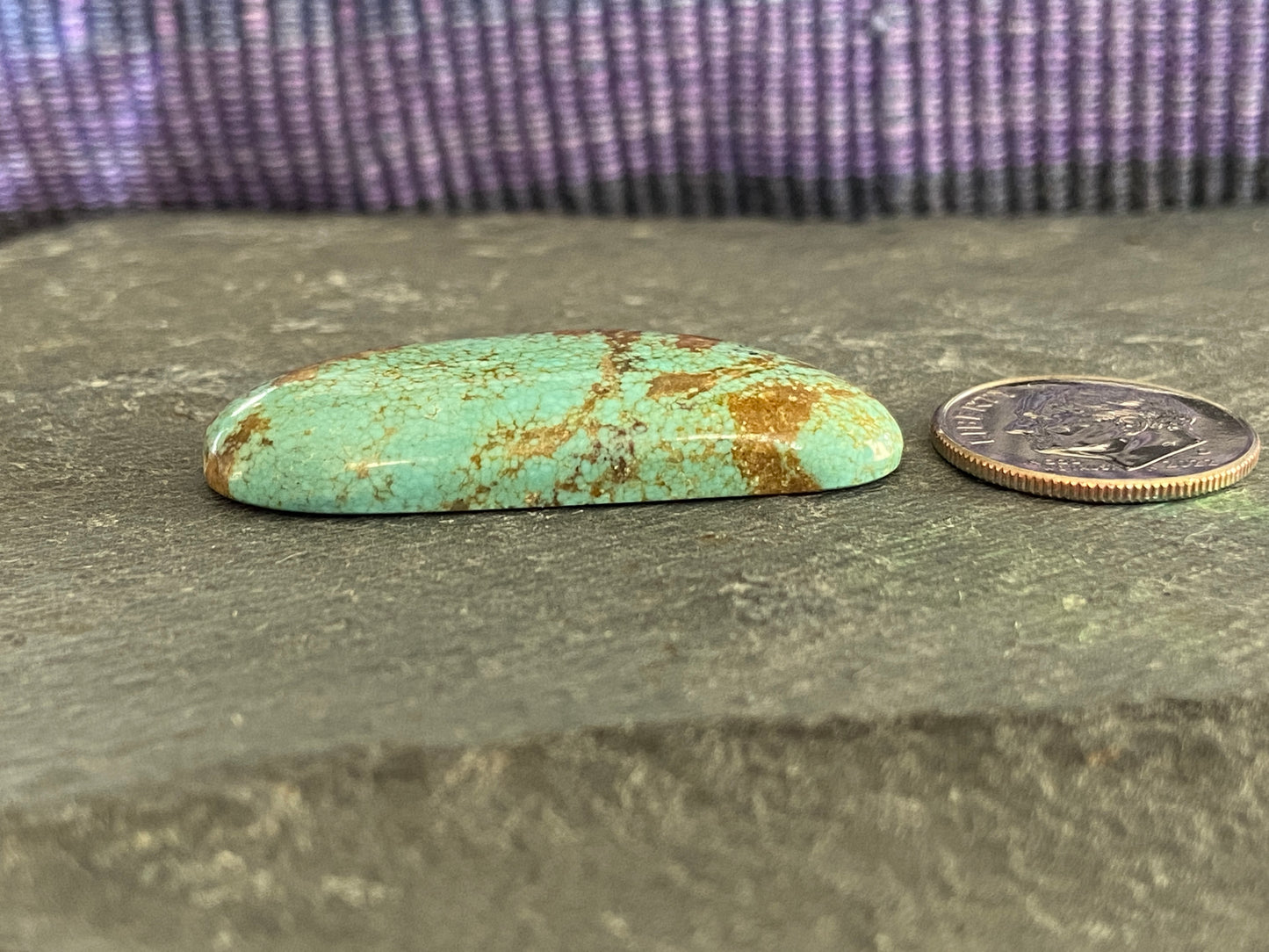Number 8 Big Foot Turquoise Cabochon