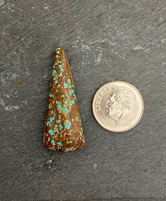 Small Spear Number 8 Turquoise Cabochon